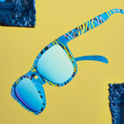 goodr OG Sunglasses Tropical Maximalism - Boozy Blue Mystery Drink