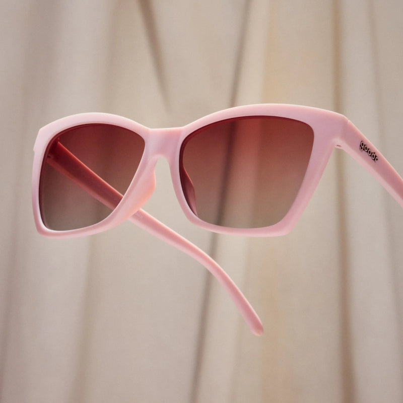 goodr Pop G Sunglasses - Rosé Retail Therapy