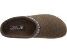 Haflinger GZ Classic Grizzly Clog - Chocolate