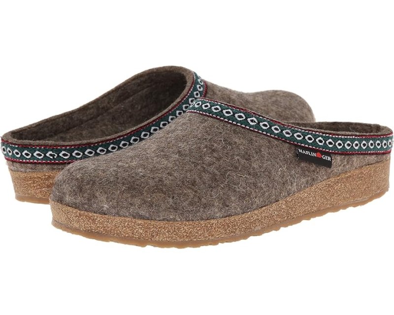 Haflinger GZ Classic Grizzly Clog - Earth