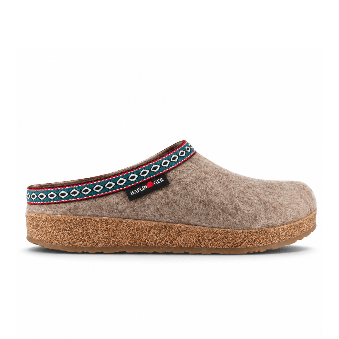 Haflinger GZ Classic Grizzly Clog - Earth