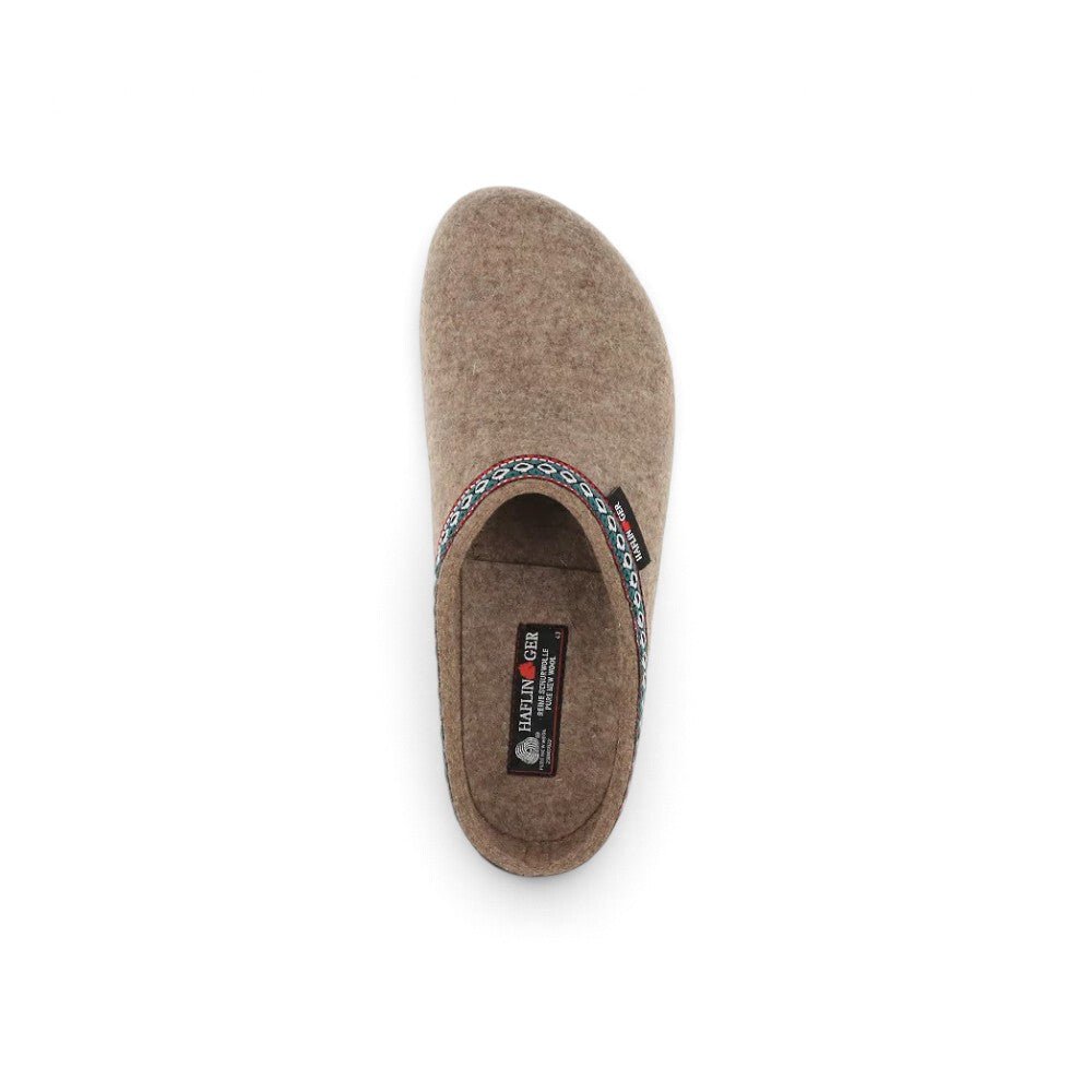 Haflinger GZ Classic Grizzly Clog - Earth