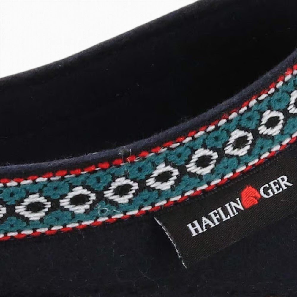 Haflinger GZ Classic Grizzly Clog - Navy