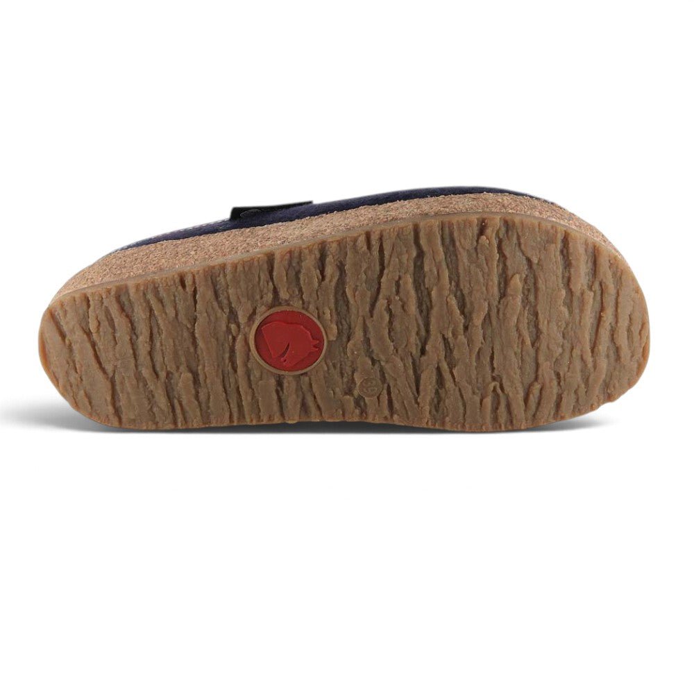 Haflinger GZ Classic Grizzly Clog - Navy