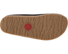 Haflinger GZL Leather Trim Grizzly Clog - Charcoal