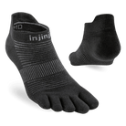 Injinji Run Original Weight No‑Show Toe Socks - Black