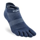 Injinji Run Original Weight No‑Show Toe Socks - Navy