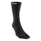 Injinji Sport Original Weight Crew Toe Socks - Black