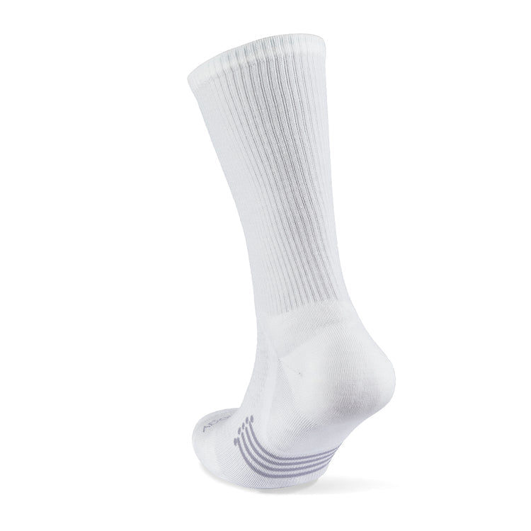 Jogology Medium Cushion Crew Socks - White