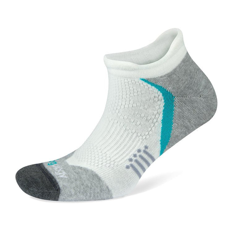 Jogology Medium Cushion No Show Socks - White