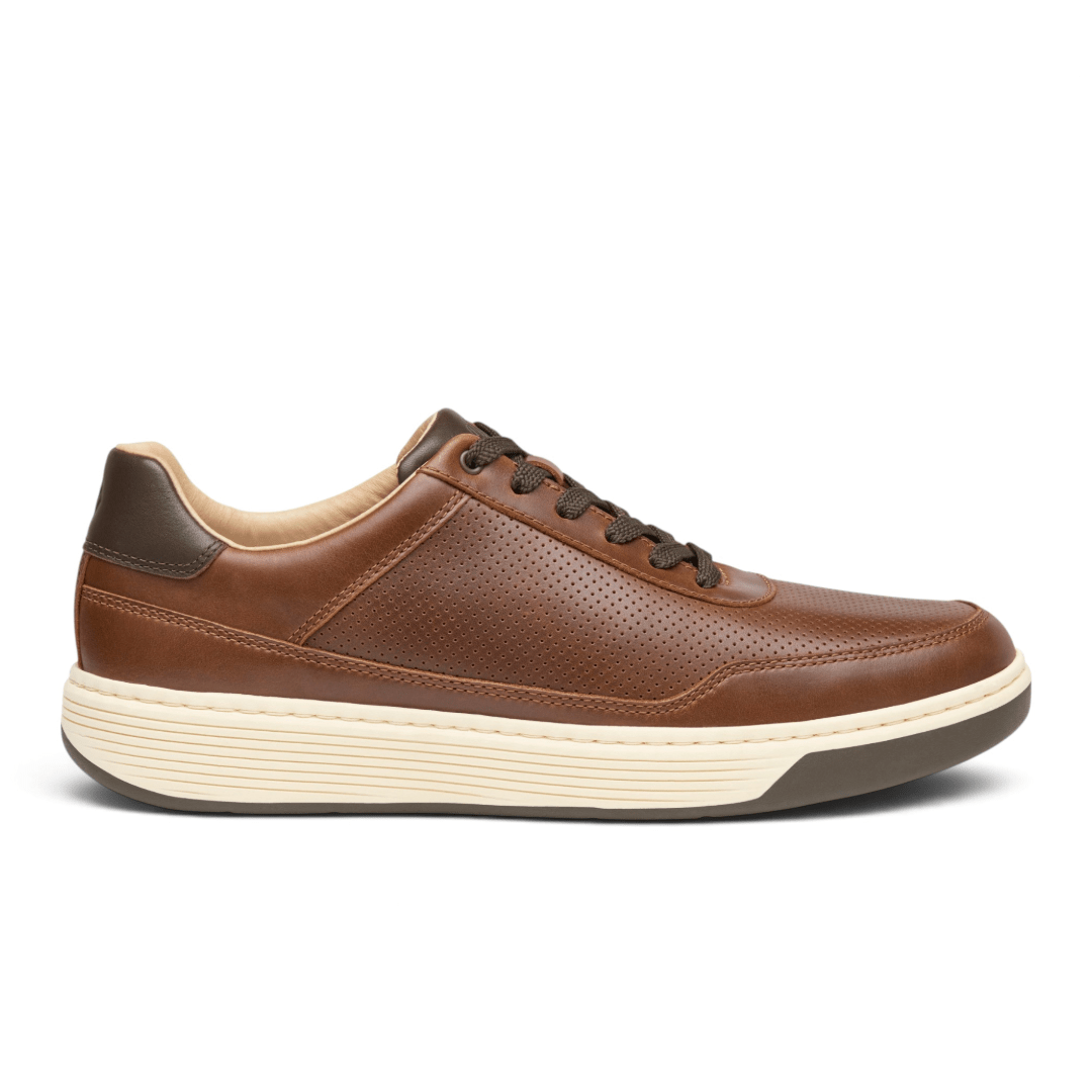 Johnston & Murphy Men's Dawson Perfed U-Throat - Mahogany