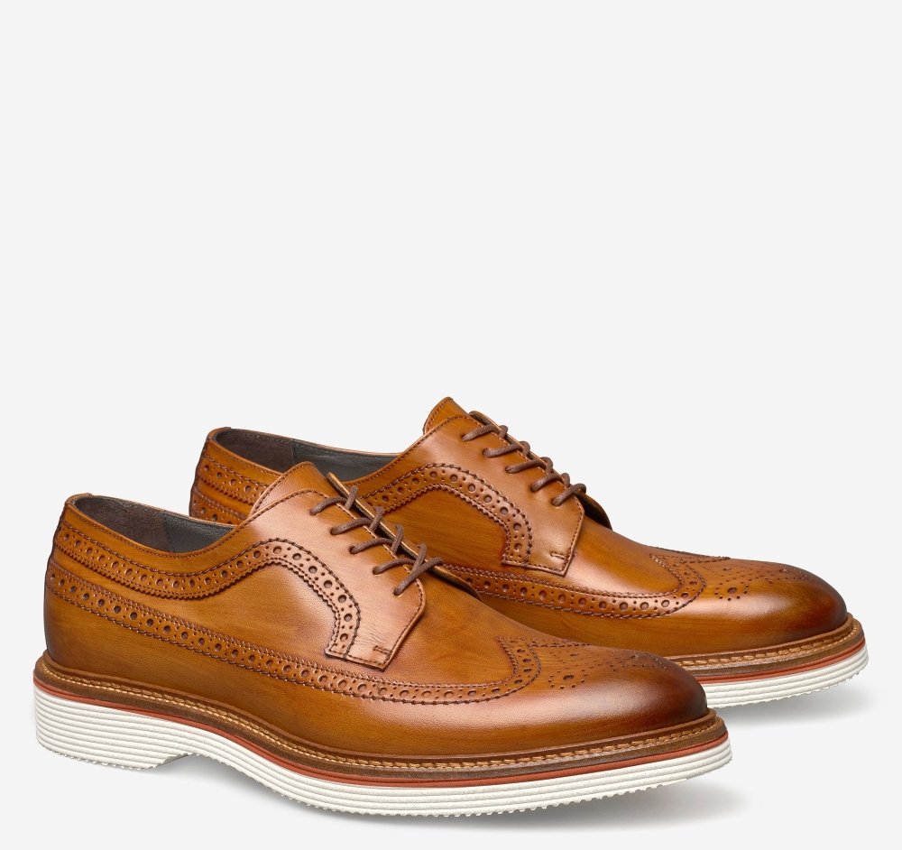 Johnston & Murphy Men's Jenson Longwing - Tan