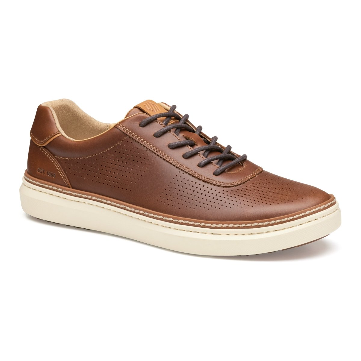 Johnston & Murphy Men's McGuffey 2 Perfed U - Throat - Tan