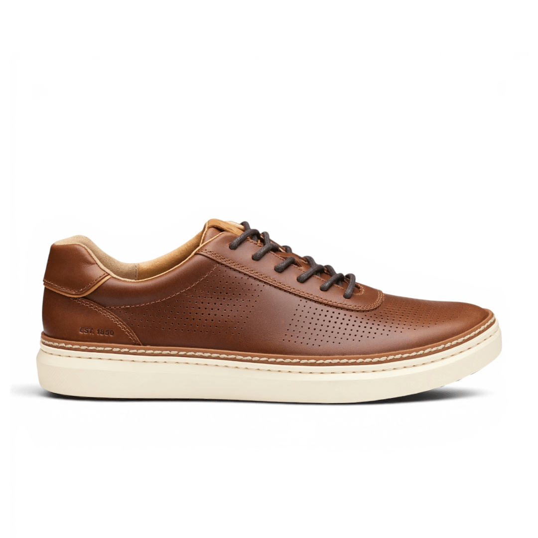 Johnston & Murphy Men's McGuffey 2 Perfed U - Throat - Tan