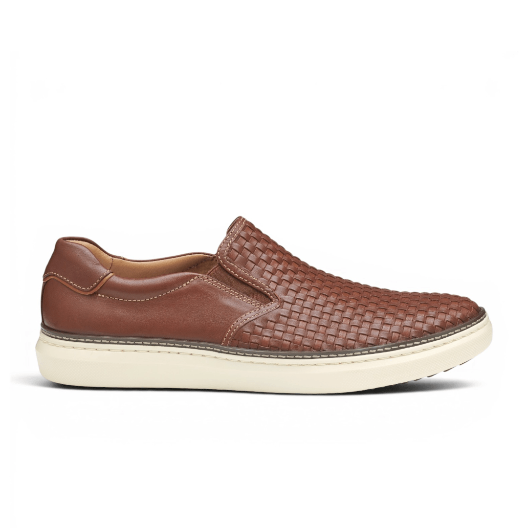 Johnston & Murphy Men's McGuffey 2 Woven Slip - On - Tan