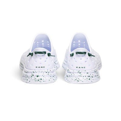 Kane Footwear Revive - All White/Green Speckle