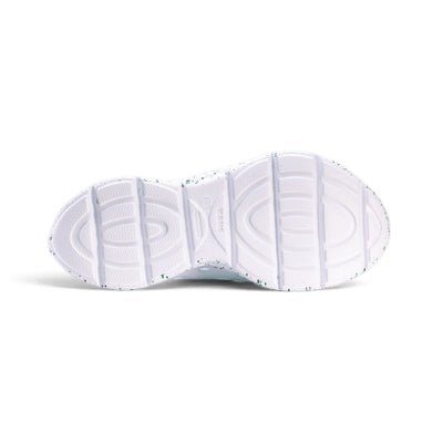 Kane Footwear Revive - All White/Green Speckle
