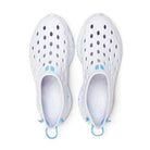 Kane Footwear Revive - All White/Light Blue Speckle