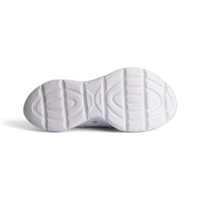 Kane Footwear Revive - All White/Light Blue Speckle