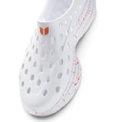 Kane Footwear Revive - All White/Orange Speckle