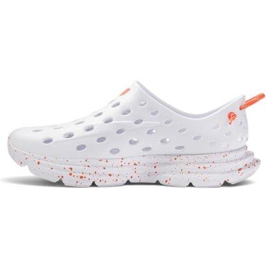 Kane Footwear Revive - All White/Orange Speckle