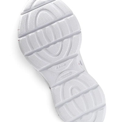 Kane Footwear Revive - All White/Red Speckle