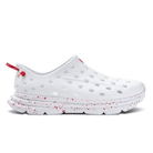 Kane Footwear Revive - All White/Red Speckle