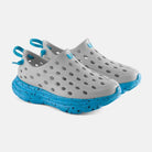 Kane Footwear Revive Kids - Foggy Gray/Highlighter Blue