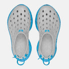 Kane Footwear Revive Kids - Foggy Gray/Highlighter Blue