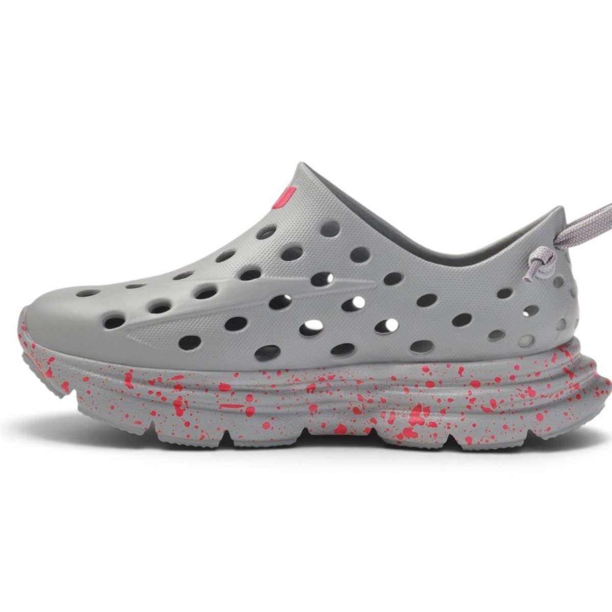 Kane Footwear Revive Kids - Moon Gray/True Red Speckle