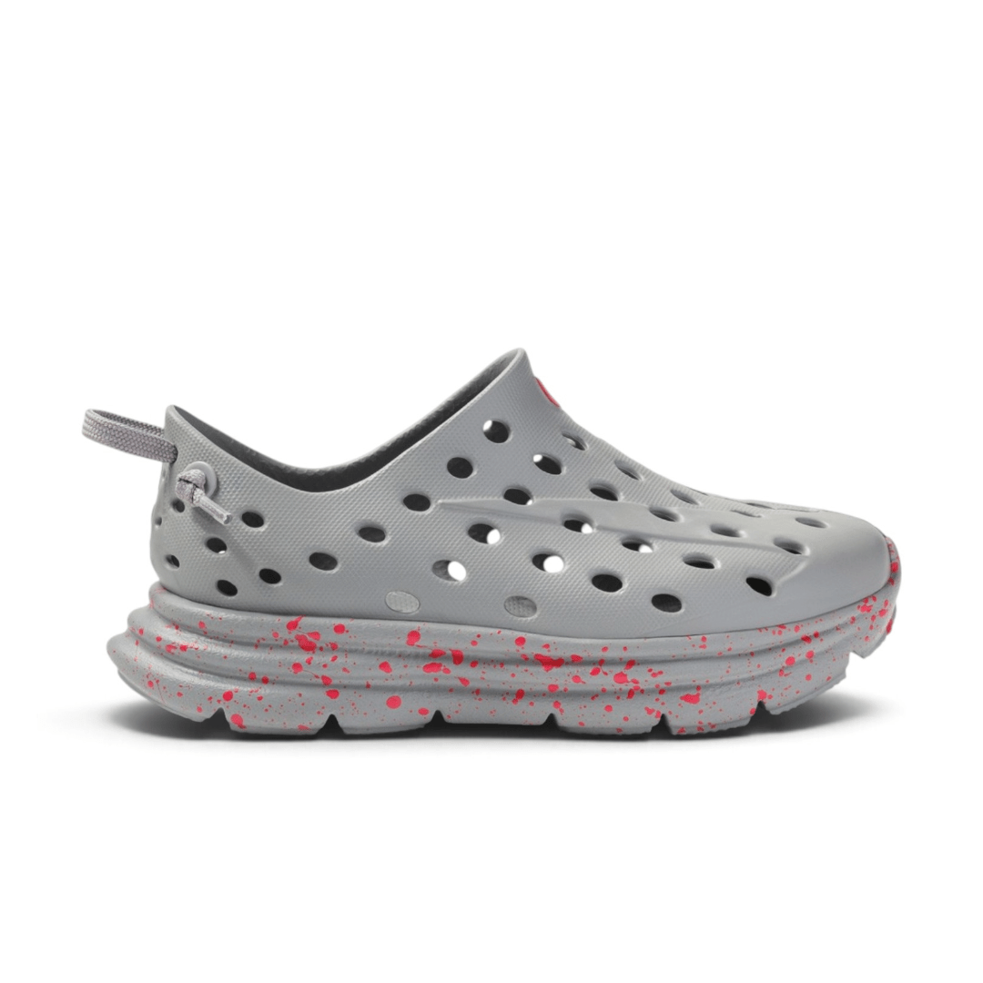 Kane Footwear Revive Kids - Moon Gray/True Red Speckle