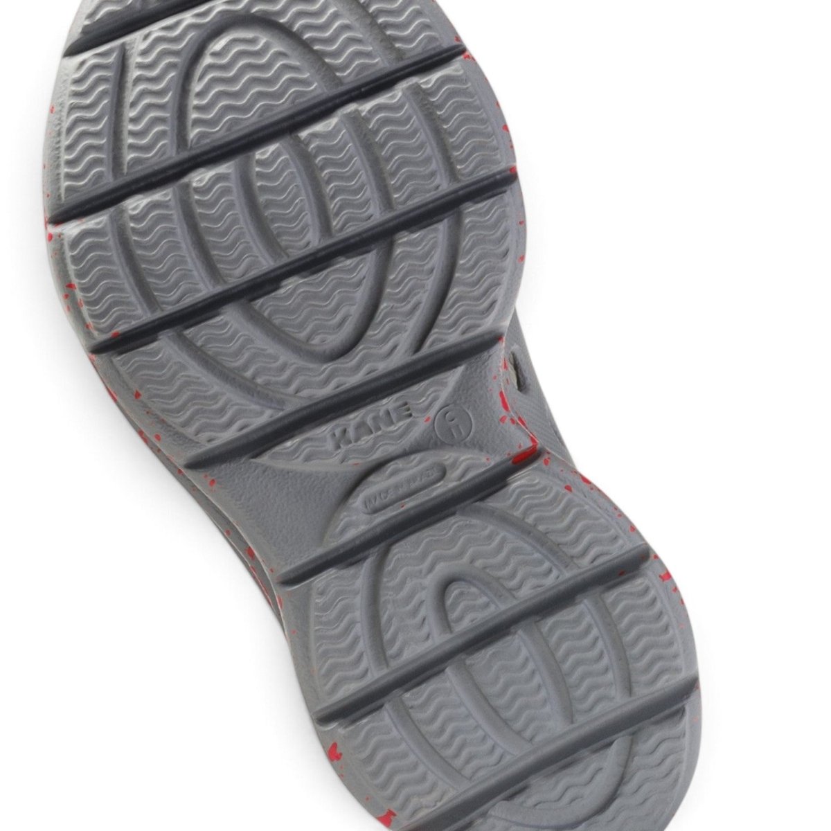 Kane Footwear Revive Kids - Moon Gray/True Red Speckle