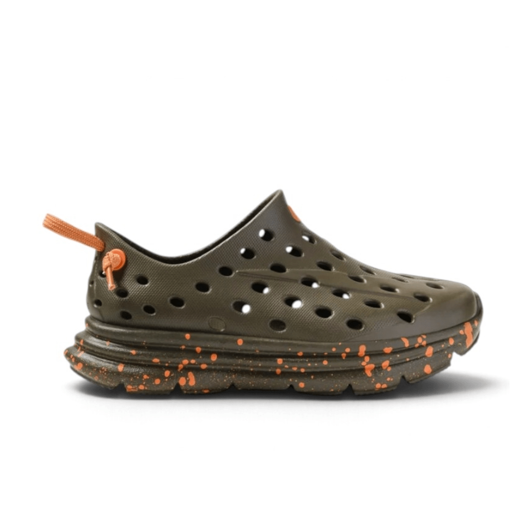 Kane Footwear Revive Kids - Olive Night/Oil Green Speckle