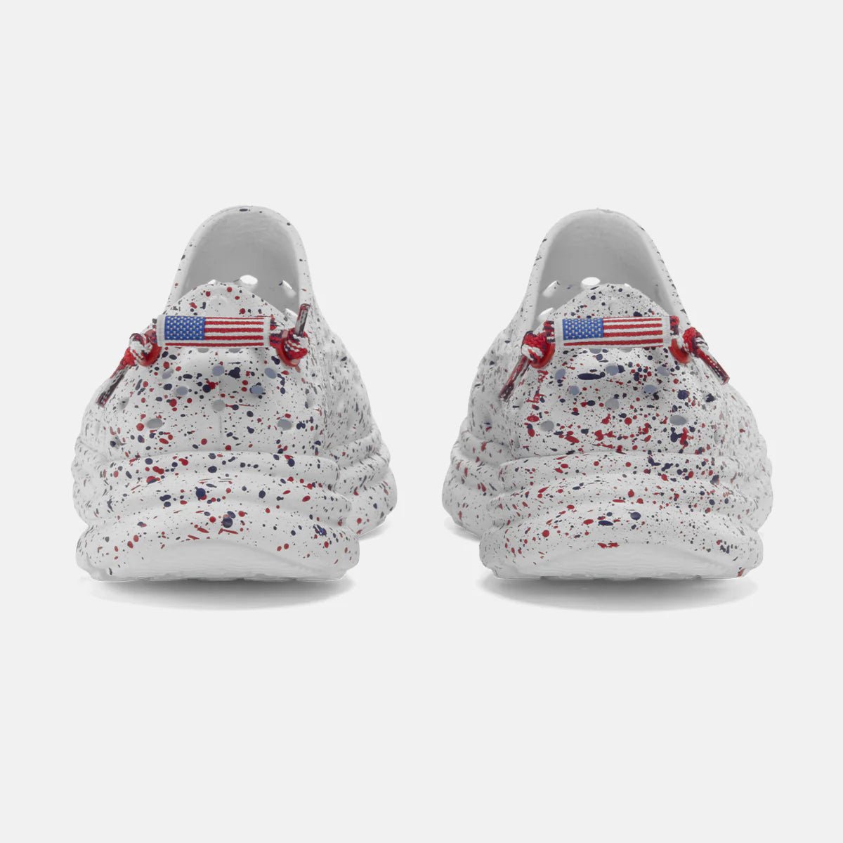 Kane Footwear Revive Kids - Stars & Stripes White AOP