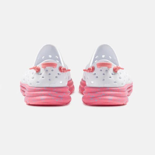 Kane Footwear Revive Kids - White/Strawberry Pink Speckle