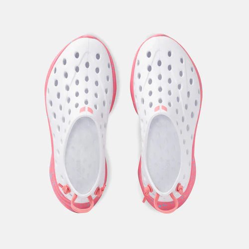 Kane Footwear Revive Kids - White/Strawberry Pink Speckle