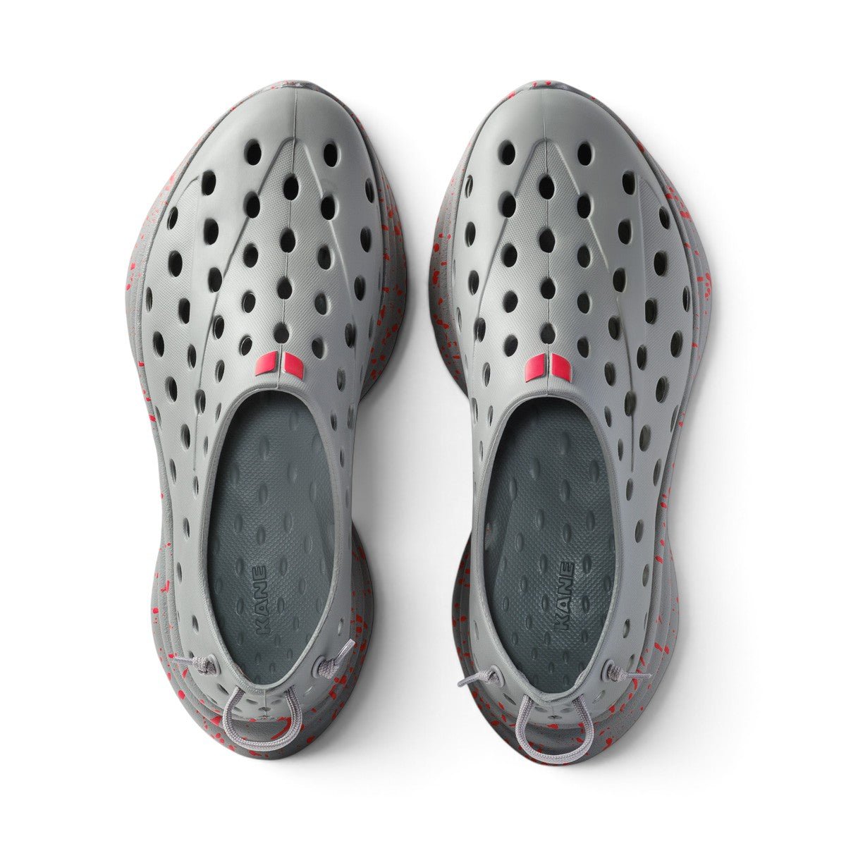 Kane Footwear Revive - Moon Gray/True Red Speckle