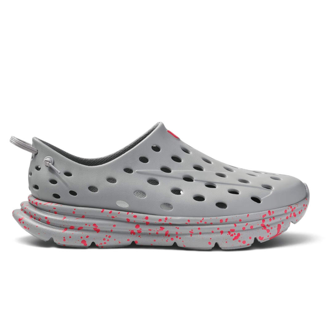Kane Footwear Revive - Moon Gray/True Red Speckle