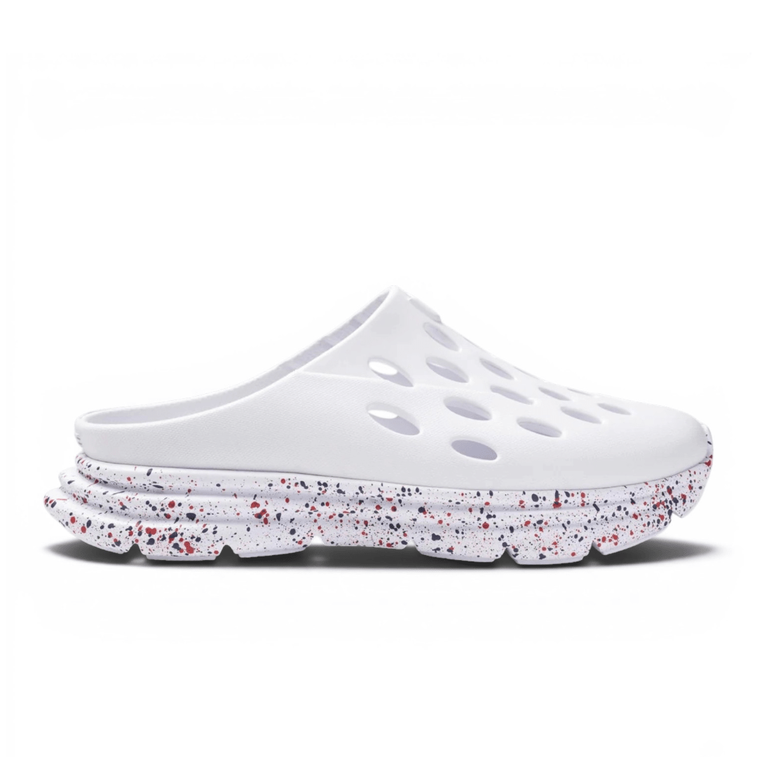 Kane Footwear Revive OB - White/Stars & Stripes Speckle