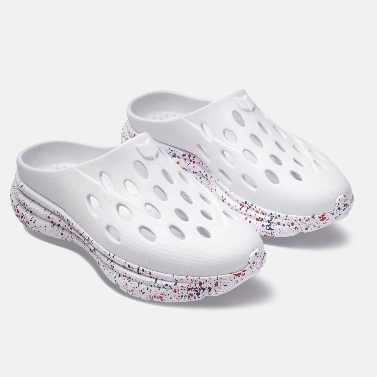 Kane Footwear Revive OB - White/Stars & Stripes Speckle