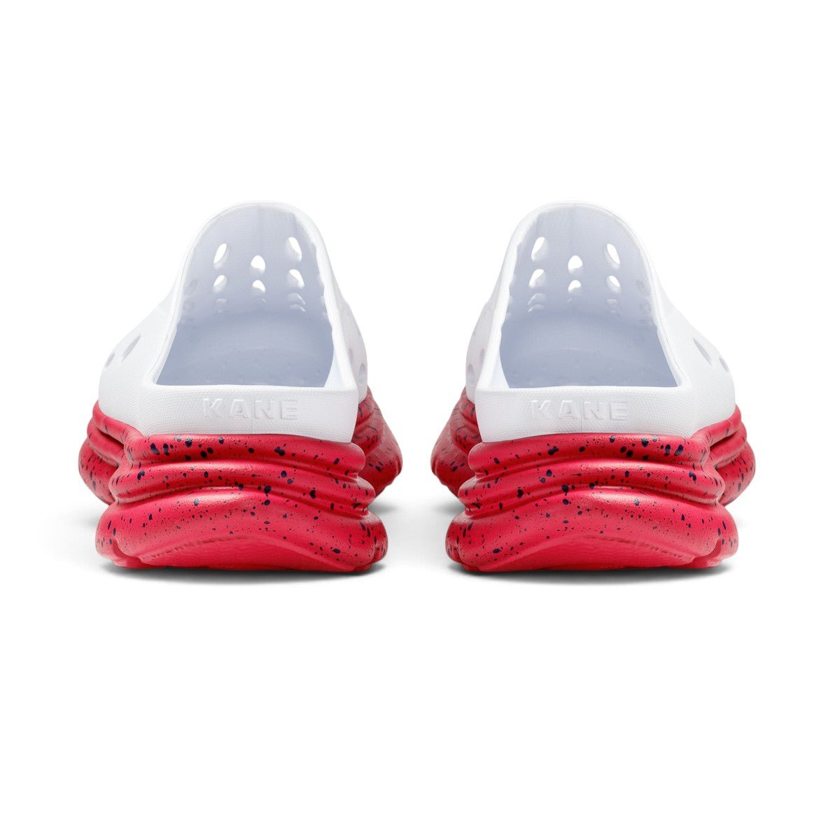 Kane Footwear Revive OB - White/True Red Speckle