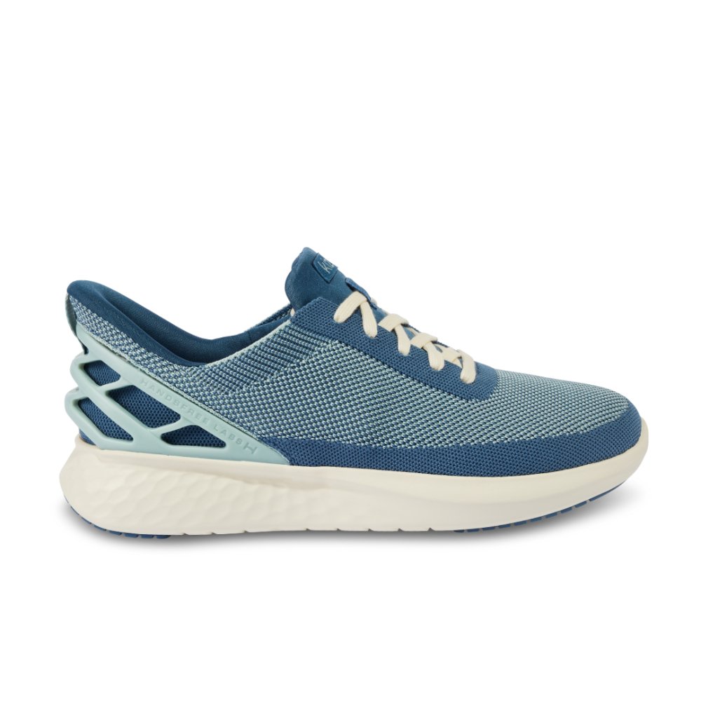 Kizik Athens Hands Free Technology Sneaker Blue Mist – Seliga Shoes