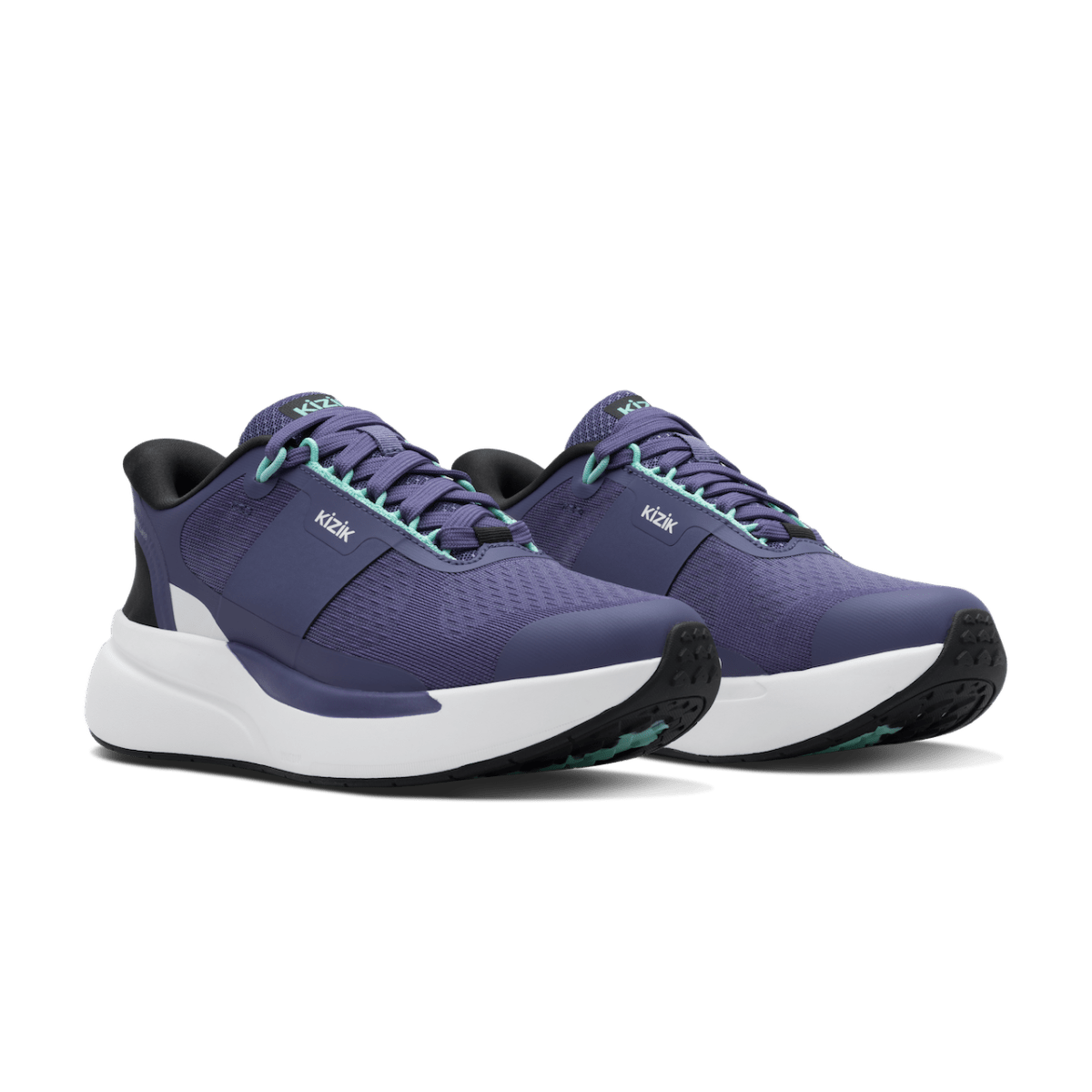Kizik Women's Freedom Run Hands-Free Shoes - Heron/White
