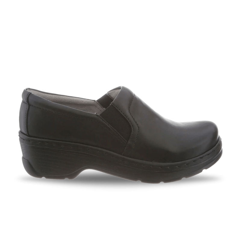 Klogs Women's Naples Leather Clog - Black Smooth