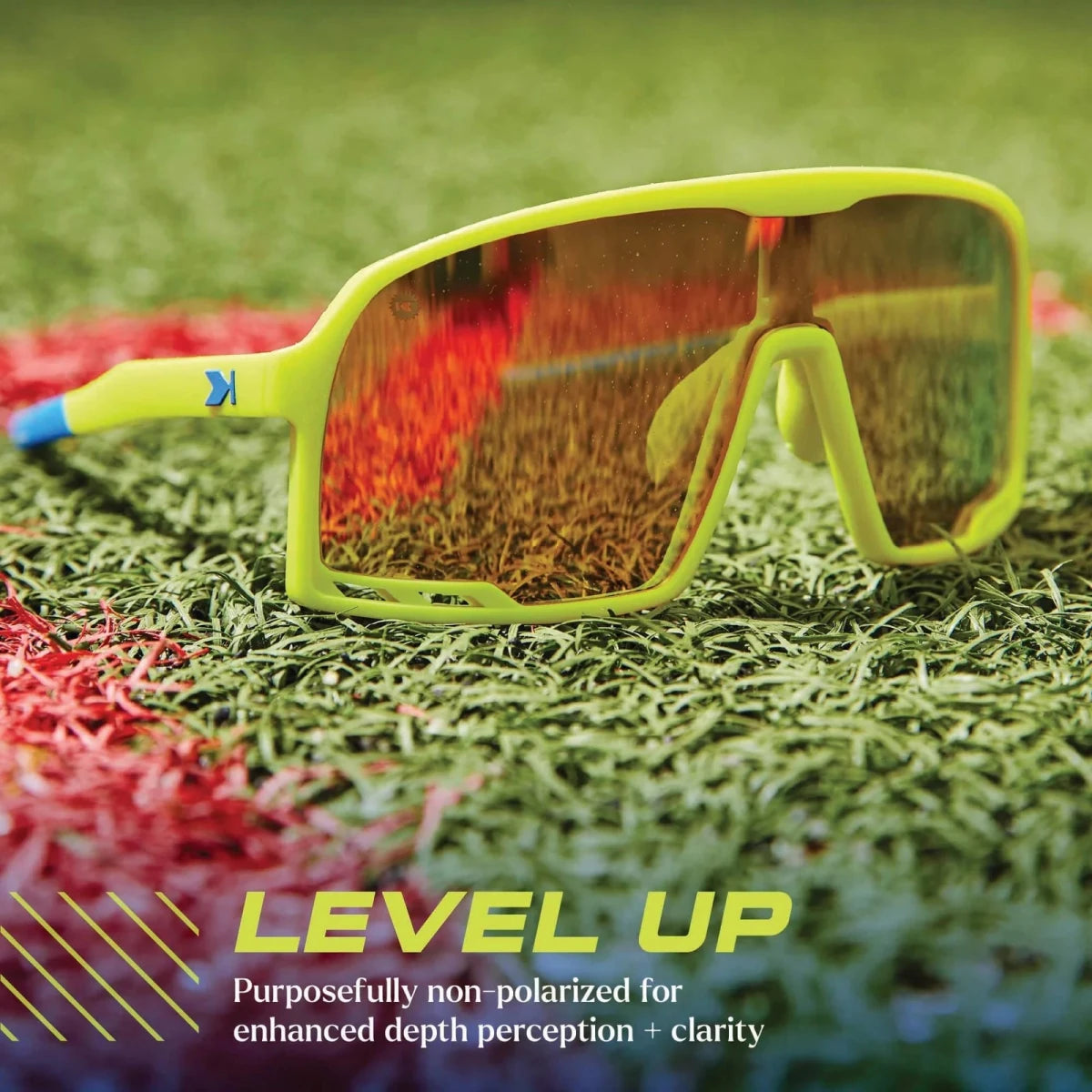 Knockaround Campeones Sunglasses - High Voltage/Yellow Blue