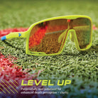Knockaround Campeones Sunglasses - High Voltage/Yellow Blue