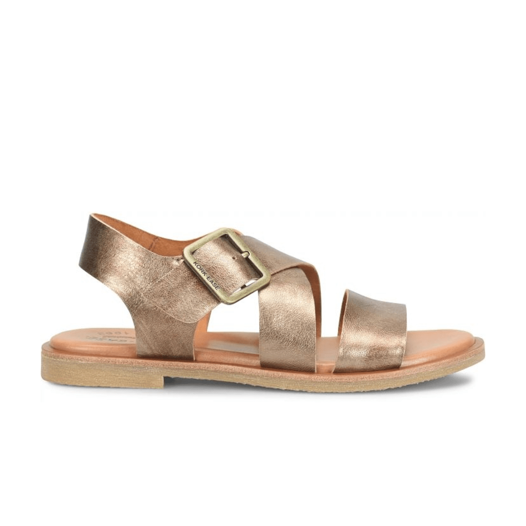 Kork - Ease Women's Dara Flat Sandal - Bronze