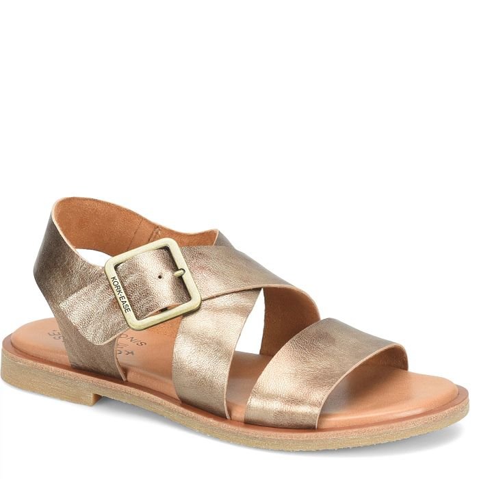 Kork - Ease Women's Dara Flat Sandal - Bronze