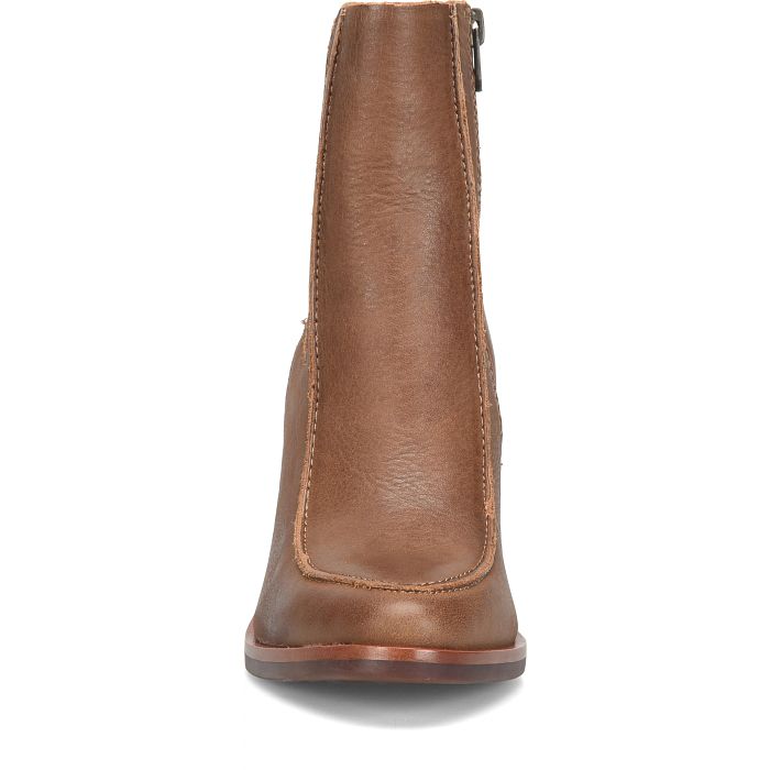 Kork-Ease Women's Sioux Block Heel Bootie - Brown