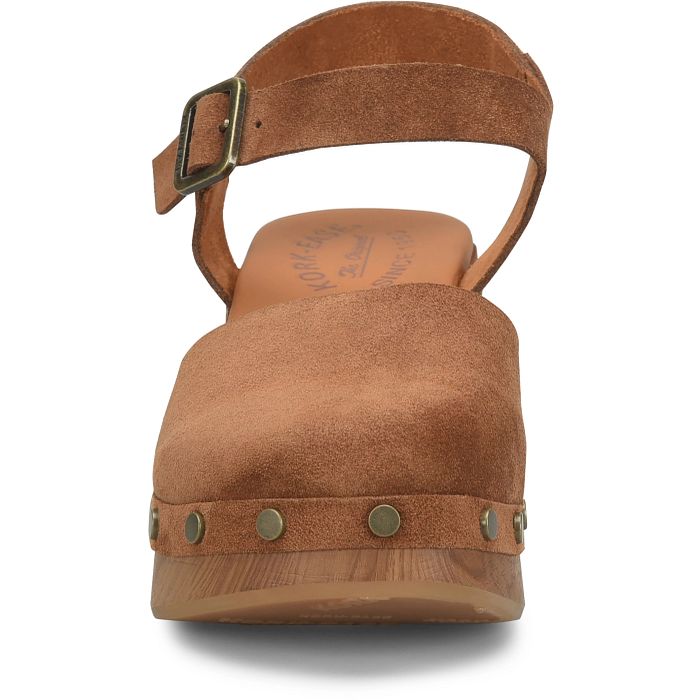 Kork-Ease Women's Tribeca Platform Clog - Tan Suede